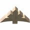 Ekena Millwork Alberta Rough Sawn Timber Gable Bracket, Douglas Fir, 36"W x 21"H x 6"D x 6"F, 14/12 Pitch GBW036X21X0606ALB00RDF - alternate 5